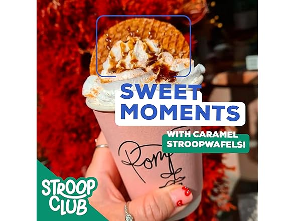 12PK Stroop Club Gluten Free Caramel Stroopwafels