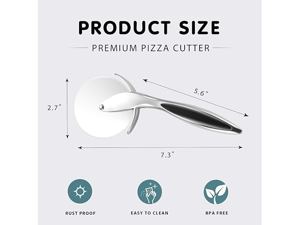 KITEXPERT Pizza Cutter