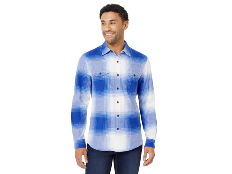 Royal Blue Shadow Plaid