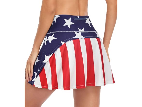 Fulbelle Women (S) Tennis Skirts Pockets Skirts