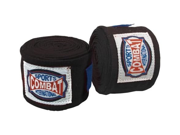 Combat Sports Semi-Elastic Handwraps Black