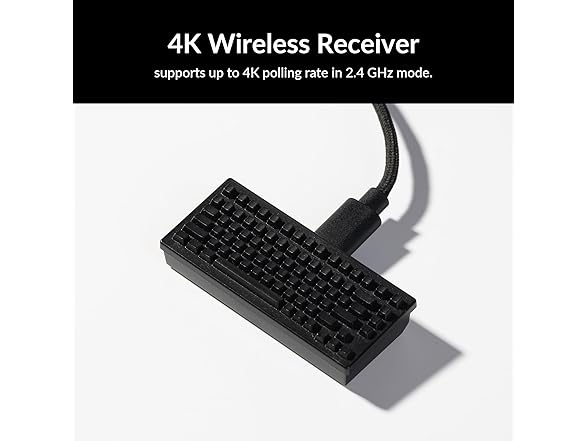 Keychron M3 Mini 4K Wireless Black Mouse