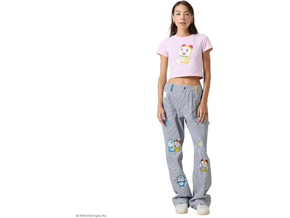 Samii Ryan Women (S) Dorami Happiness Baby Tee