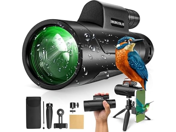 Asacam 80x100 Monocular Telescope