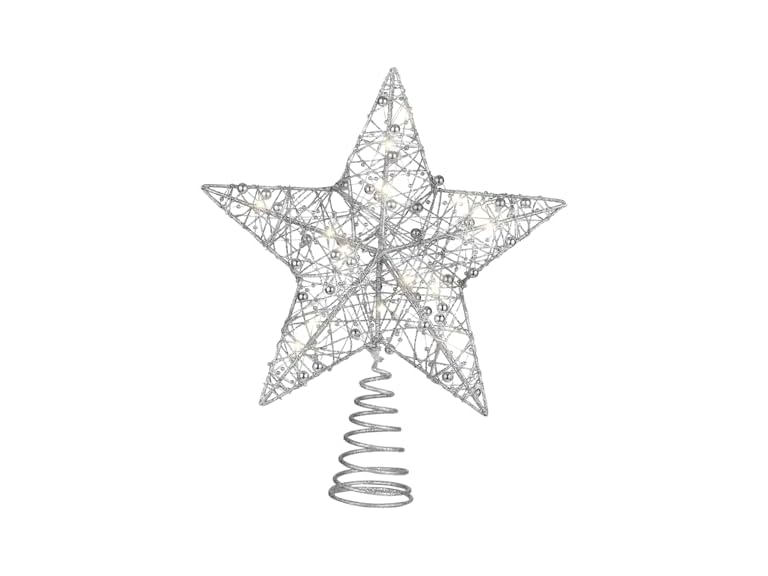 NUOBESTY Christmas Tree Topper Star, Met