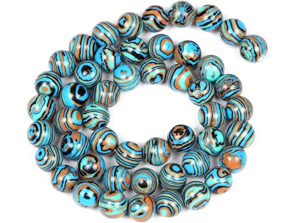 Zhung Ree 6-12mm Natural Stone Beads Malachite Beads