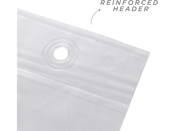 Bath Bliss Heavy Duty Shower Curtain Liner