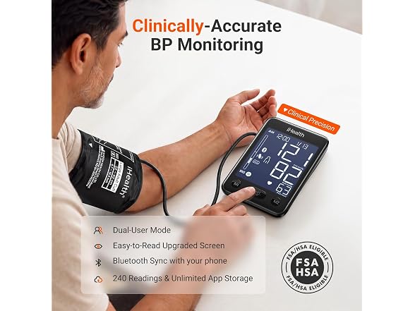 Accu Bluetooth Upper Arm Blood Pressure