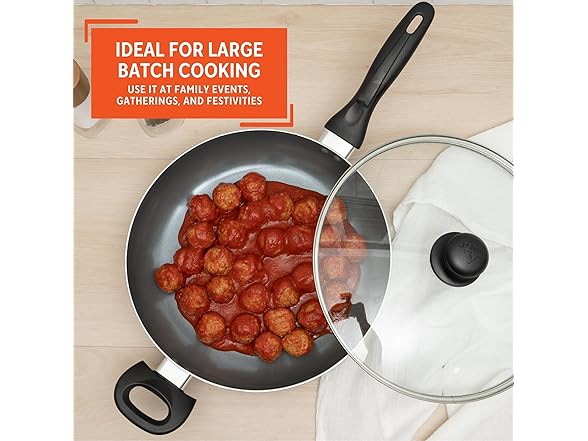 IMUSA 4Qt Aluminum Ceramic Nonstick Stock Pot 