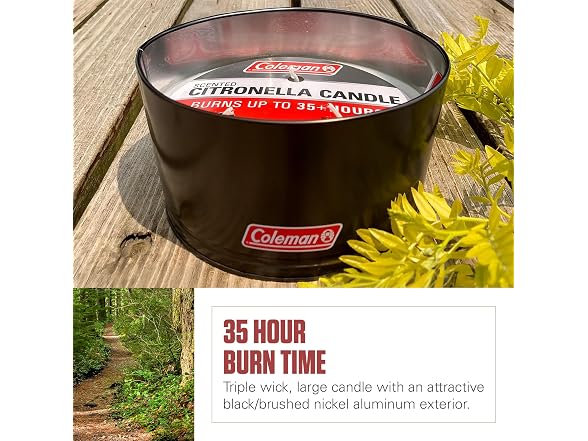 Coleman Outdoor Citronella Candle