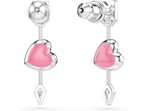 Swarovski Idyllia Heart w/ Arrow Drop Earrings