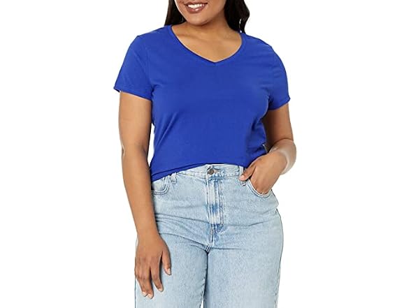 Hanes Women X-temp V-neck T-shirt