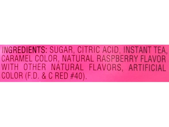 4C Instant Iced Tea Mix, Raspberry 70.3