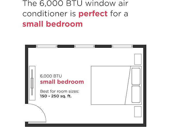 Frigidaire 6,000 BTU Window Air Condition