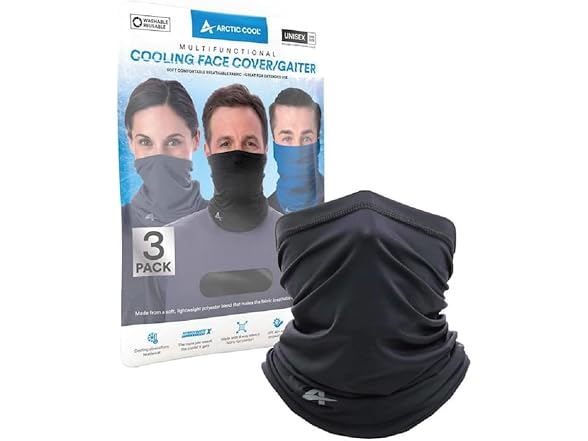 Arctic Cool Women's (OS) Cooling Face Covering Gai