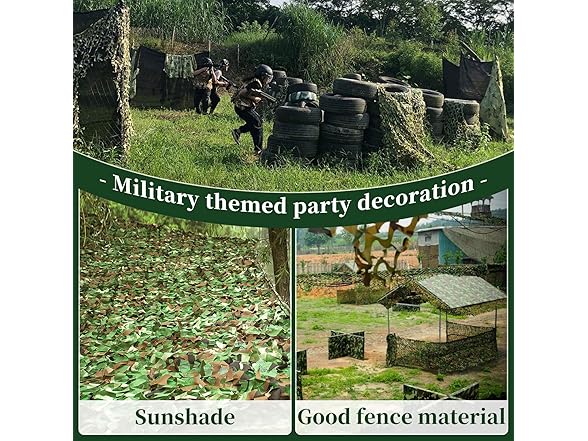 MidFerry Camo Netting 5ft x 23ft