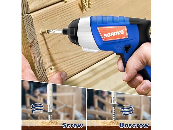SORAKO 4V Cordless Screwdriver