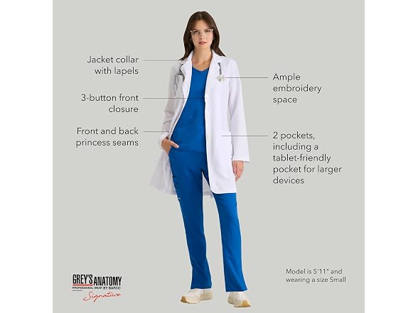 Barco Women (S) Grey's Anatomy Barco Morgan Coat