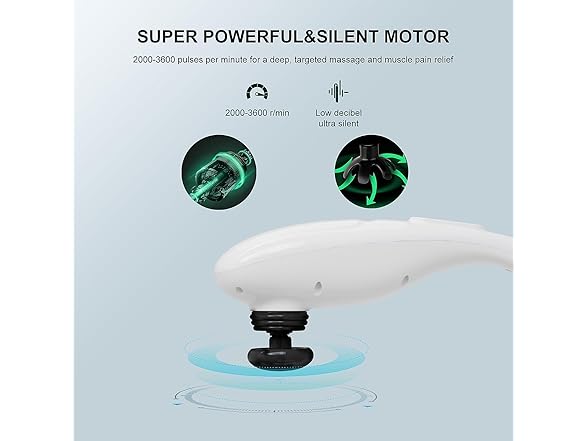 MEGAWISE Cordless Back Massager