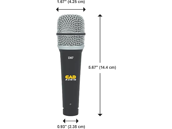 CAD Audio D87 Dynamic Instrument Mic