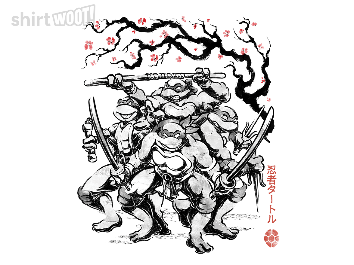 Classic Ninja Squad Sumi-E - Gallery 4