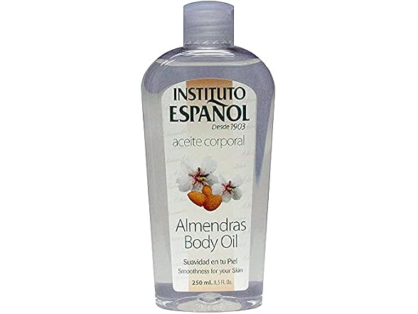 Instituto Español Almond Body Oil. Moisturizes