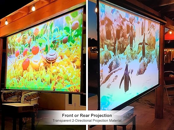 Elite Screens DIY Dual Portable Projector Screen