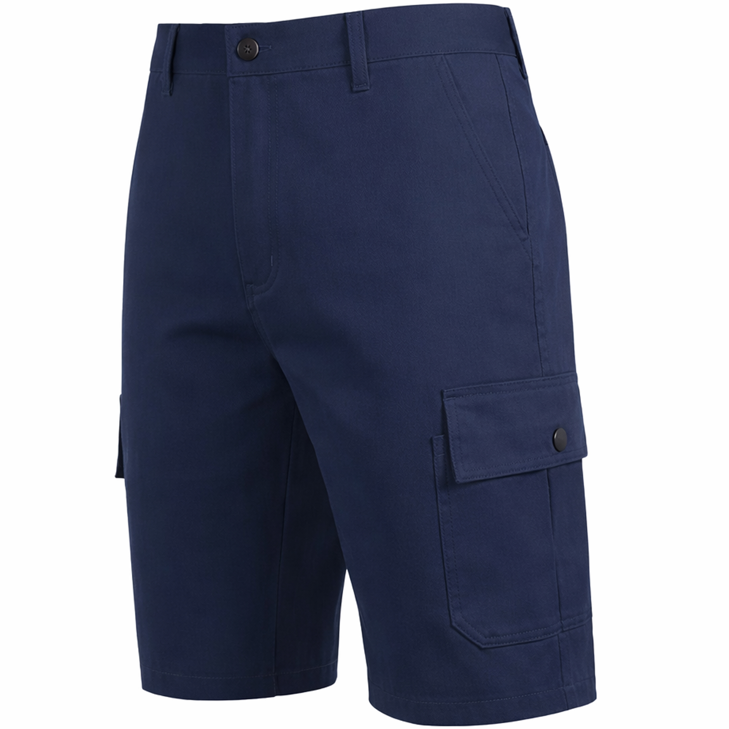 Mens Cotton Flex Stretch Cargo Shorts - Gallery 13