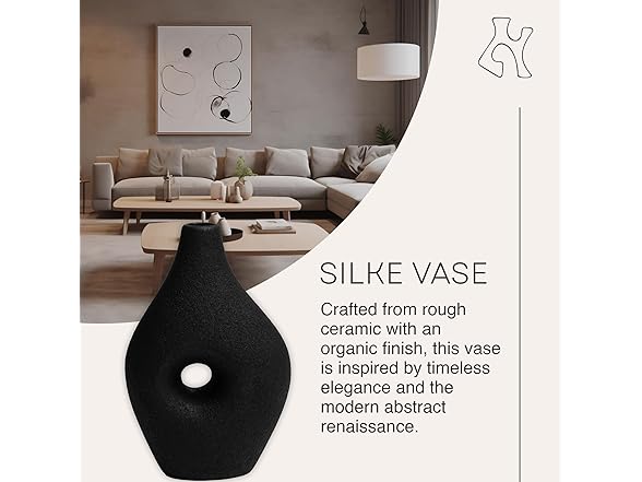 Villa Moda Silke Large Genie Decorative Vase