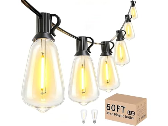 Svater Outdoor LED String Lights