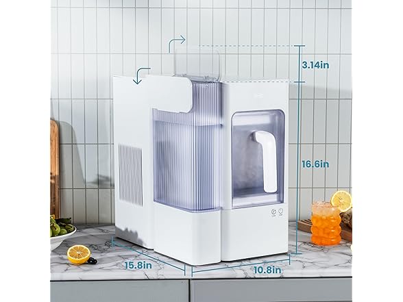 Gevi 40 pounds Nugget Ice Maker