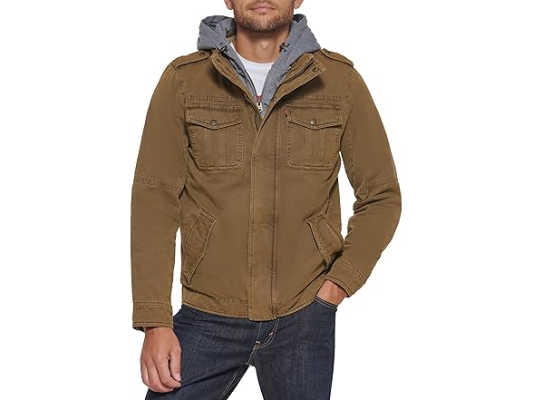 Levis Mens Military Jacket