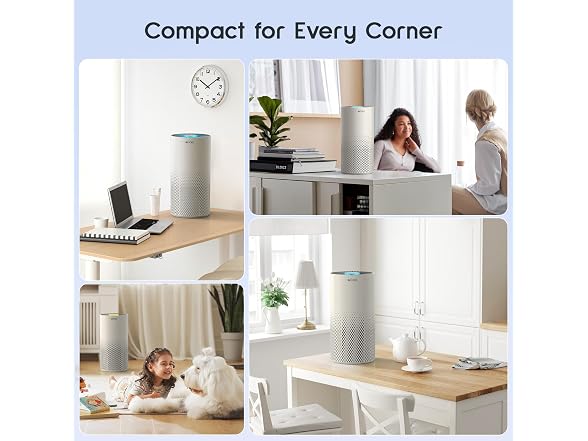 Afloia Air Purifier for Bedroom 1076SqFt