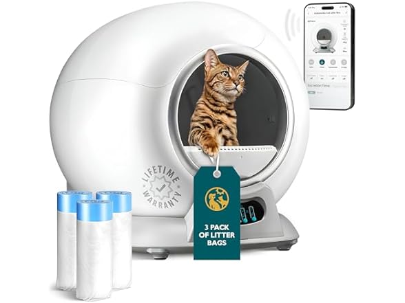 PetCove PurrTek Cat Litter Robot