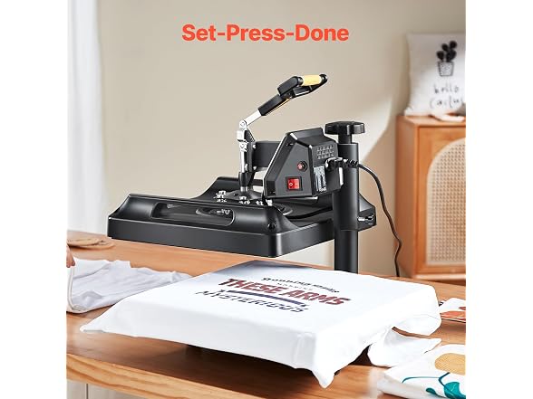 VEVOR Heat Press Machine 8 in 1 Combo 15x15