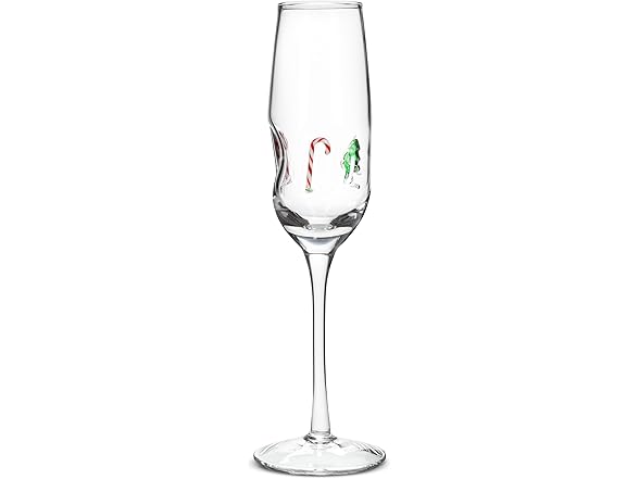Abbott Collection Holiday Icon Champagne Flute
