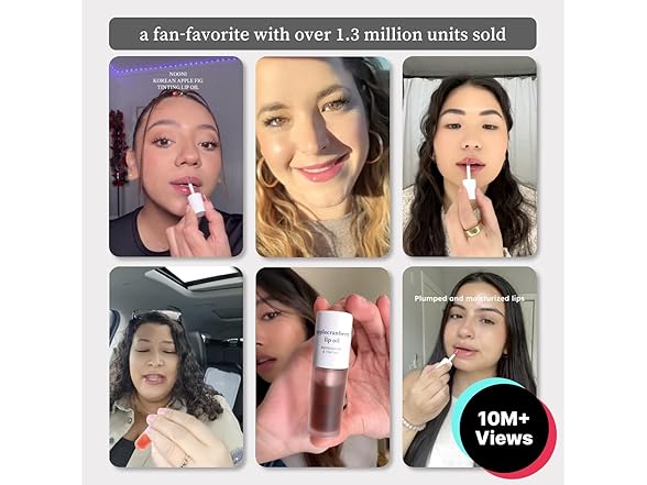 NOONI Korean Lip Oil - Applecoco