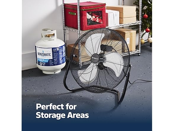 NEXAIR 12-Inch High-Velocity Floor Fan