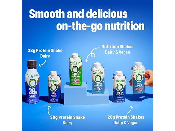 Orgain Organic Nutritional Vegan 16g Protein