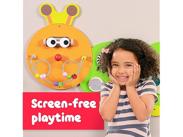 SPARK & WOW Caterpillar Activity Wall Panels