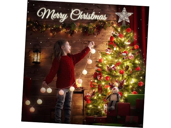 NUOBESTY Christmas Tree Topper Star, Met