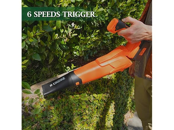 Ukoke UGB4002 Powerful 40V Brushless Cordless Blower