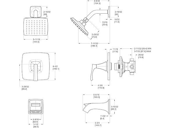 Pfister Venturi Tub & Shower Trim Kit,
