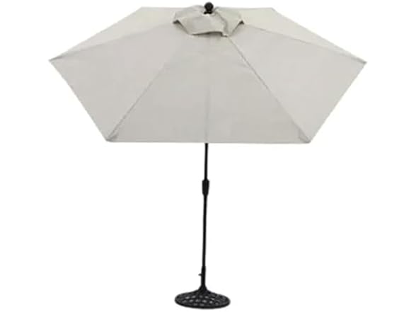 Four Seasons Courtyard 9 Foot Naples Market Patio Umbrella