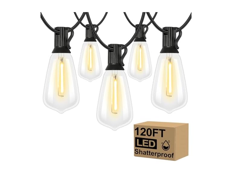 Brightever 120FT60T-1 LED Outdoor String Lights 120F