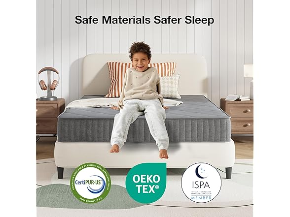 Novilla 8 inch Full Size Mattress, NanoGEL