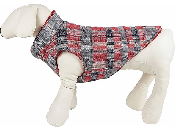 Pet Life ® Scotty Tartan Plaid Dog Coat