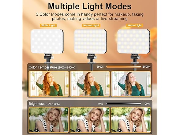 Phone Mount w/LED Light & Remote
