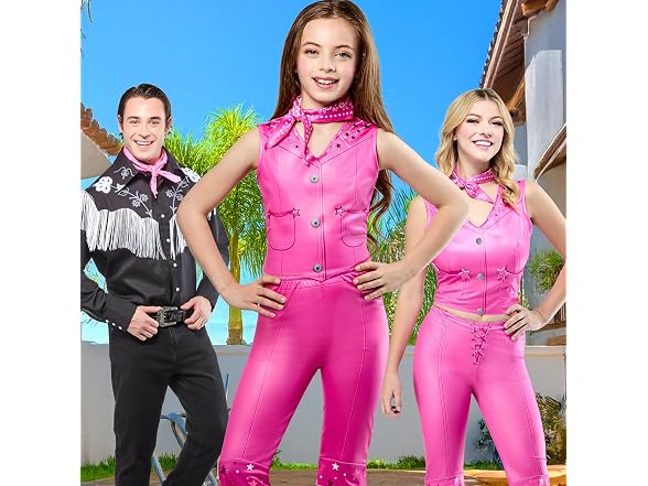 Rubies at Party City Barbie Movie: Cowgirl Barbie Costume for Kids (XS)