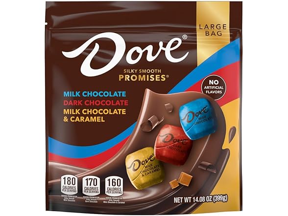DOVE PROMISES Milk Chocolate, Dark Chocolate